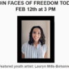 Faces of Freedom, NC Justice Coalition Updates, The Brevard Rosenwald School, Poetry Contest , etc  2/12/2022
