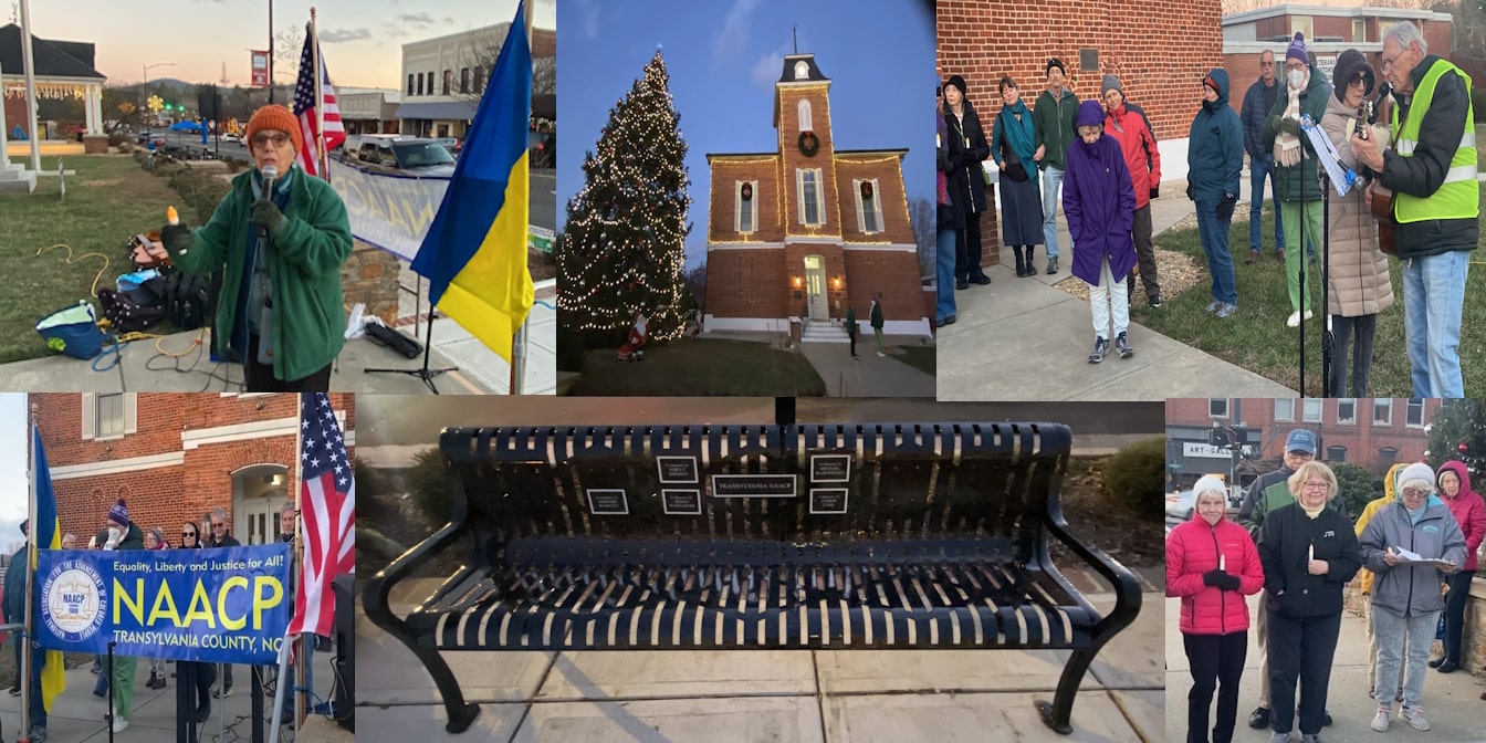 Courthouse Bench Dedication